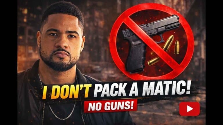 Dwayne Tryumf music video "I Don't Pack a Matic"