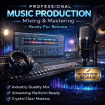 Professional music production mixing and mastering ready for release